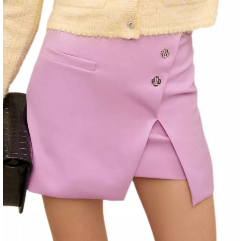 ✨Host Pick✨Maje Miniskirt with Buttons- Sz 4